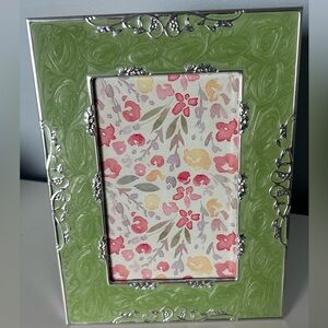 Green Embossed Decorative Picture Frame
New in Box  3.5” x 5.5”